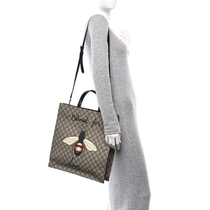 Gucci GG Supreme Monogram Blind for Love Vertical Tote 2 of 10