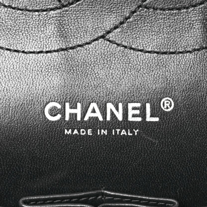 Chanel Lambskin Quilted Jumbo Double Flap So Black 6 of 10