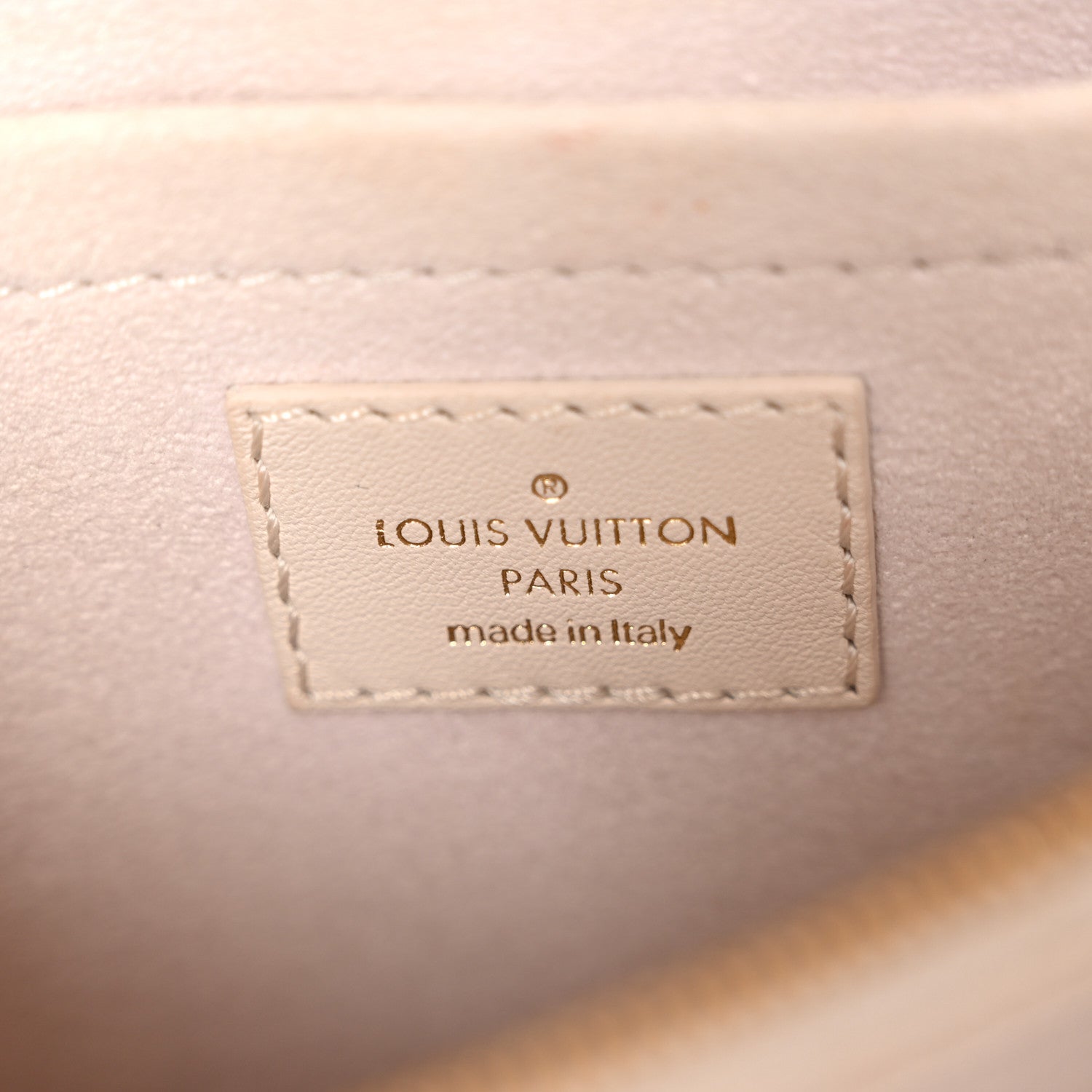 Louis Vuitton Calfskin LV New Wave Chain Bag GM Ivory 6 of 12