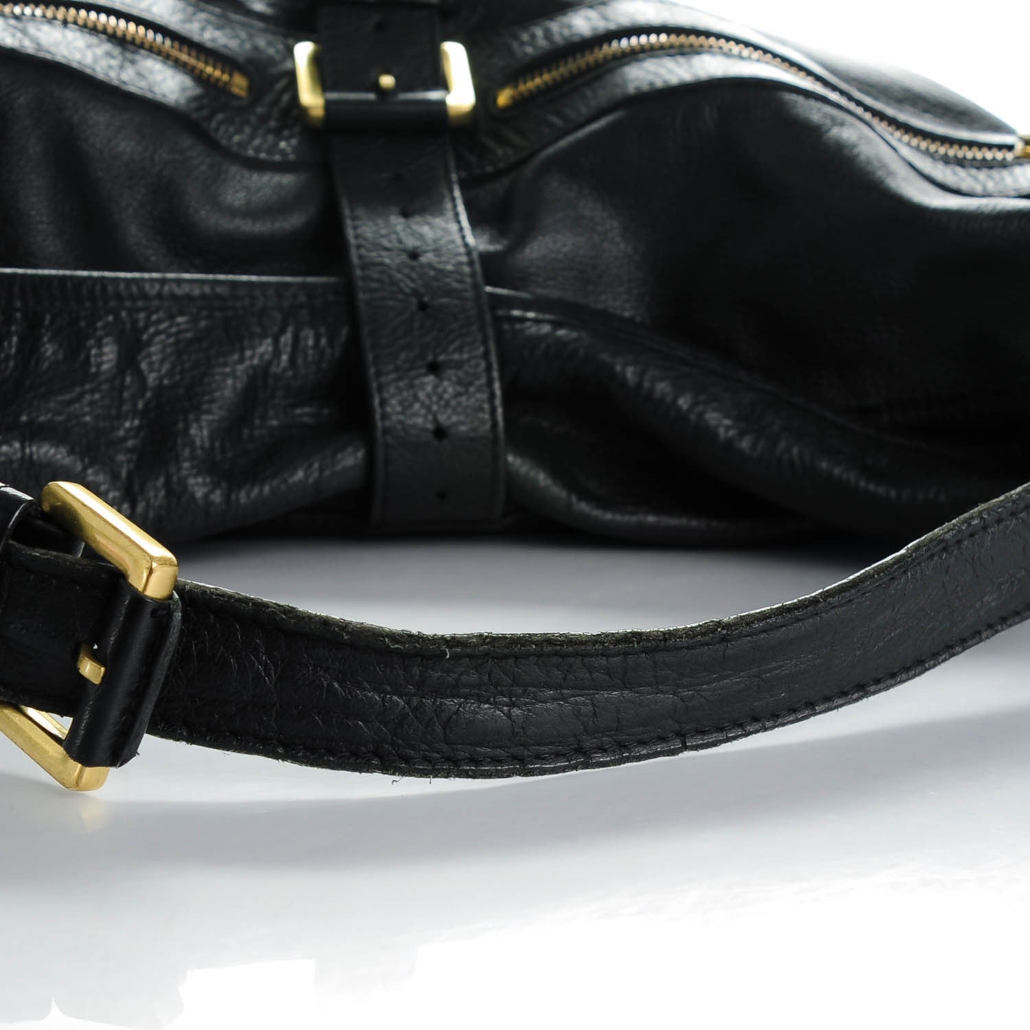 Mulberry Spongy Calfskin Mabel Hobo Black 8 of 8
