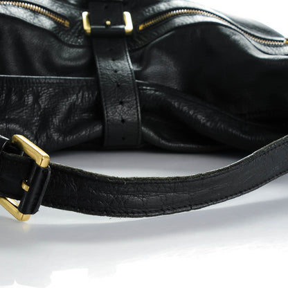 Mulberry Spongy Calfskin Mabel Hobo Black 8 of 8