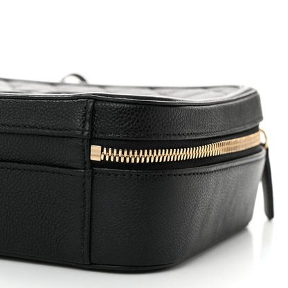 Chanel Caviar Quilted Medium CC Filigree Vanity Case Black 10 of 10