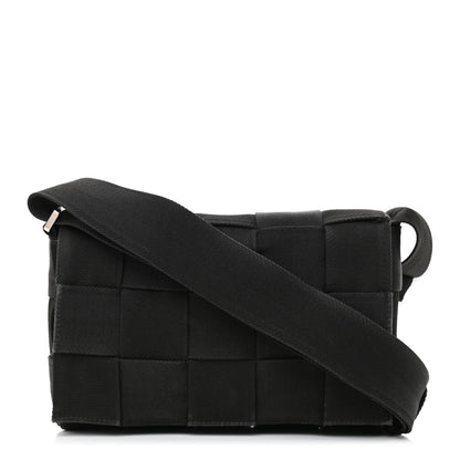 Bottega Veneta Webbing Maxi Intrecciato Cassette Bag Black 1 of 9