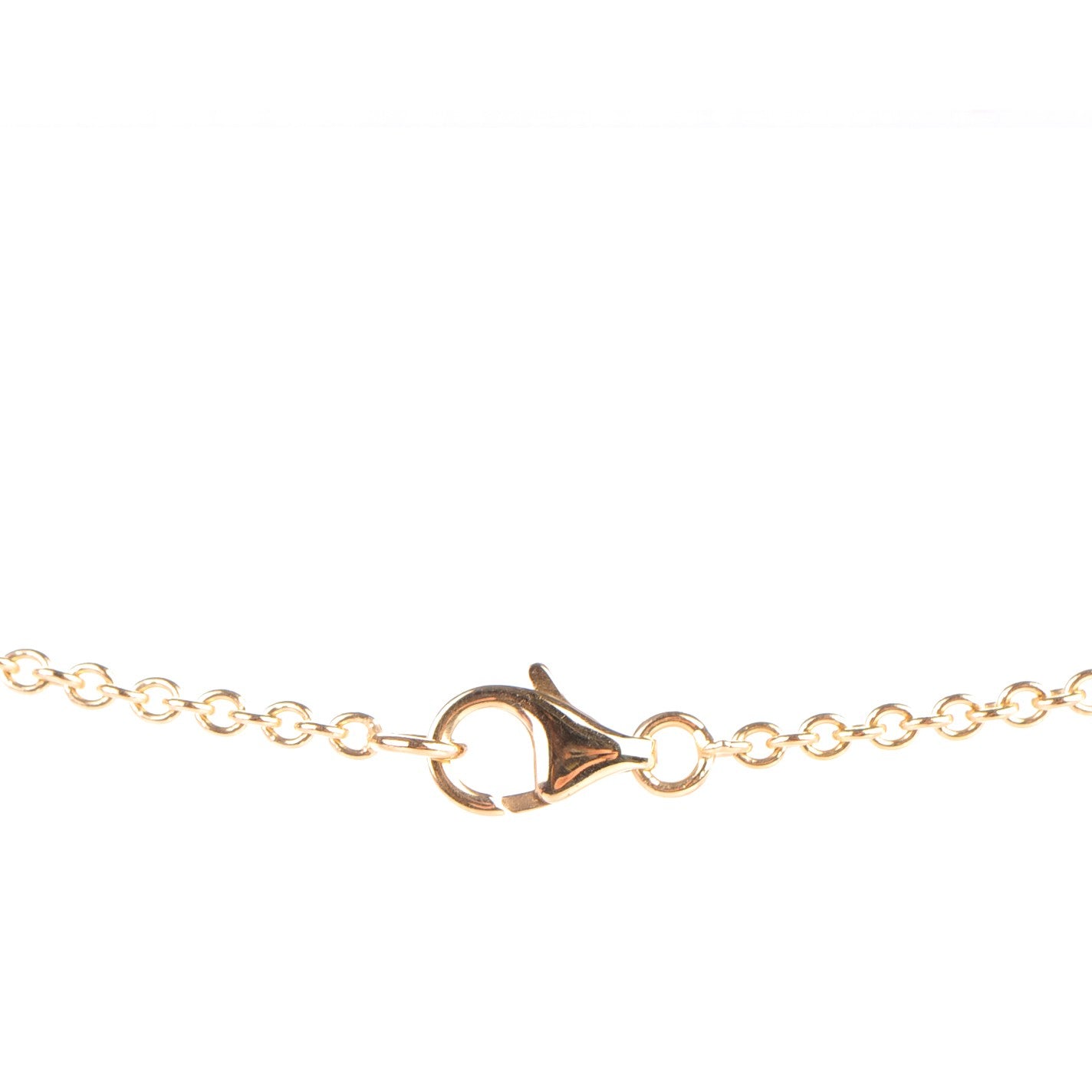 Cartier 18K Yellow Gold Interlocking LOVE Necklace 4 of 5