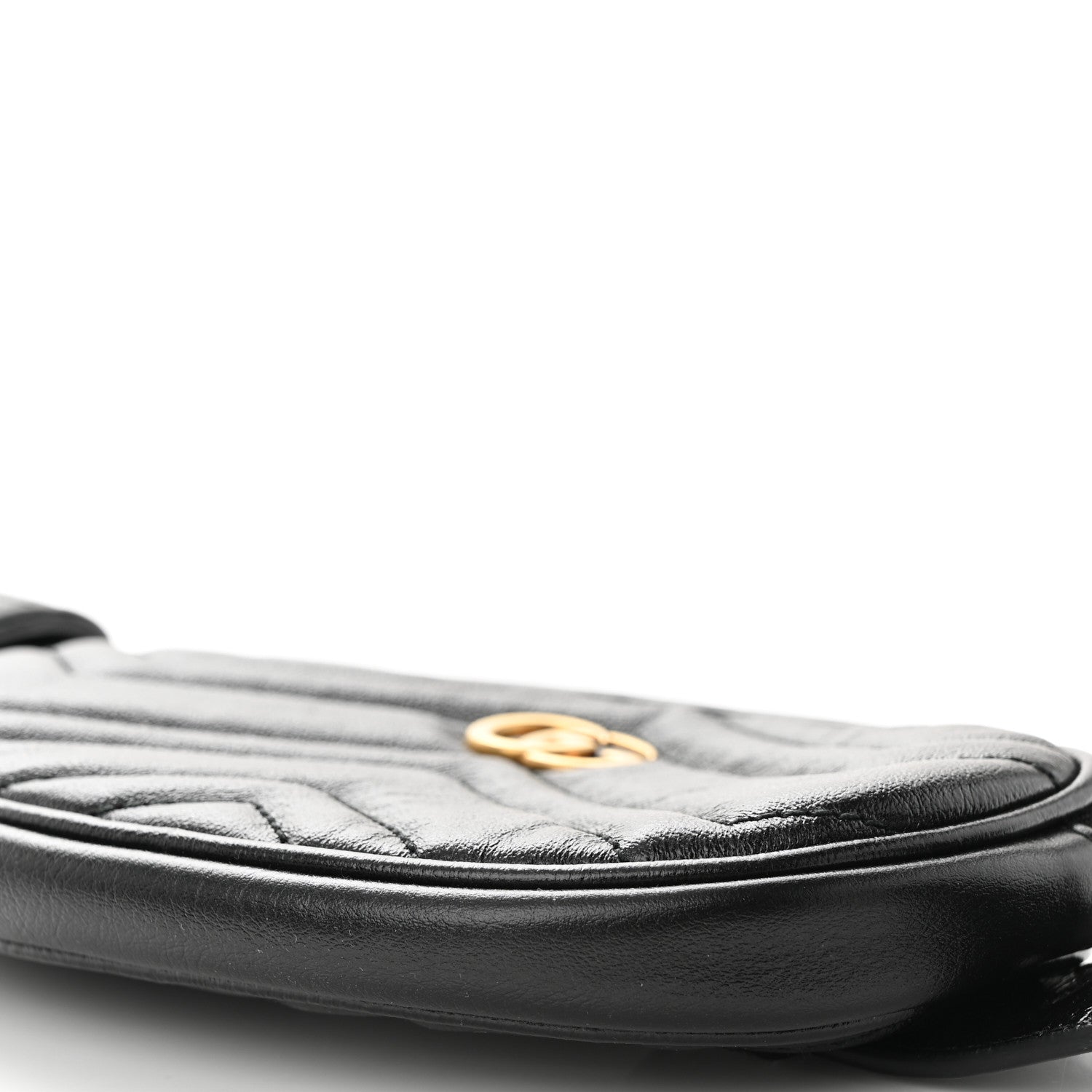 Gucci Calfskin Matelasse GG Marmont 2.0 Multi Belt Bag 85 34 Black 14 of 17