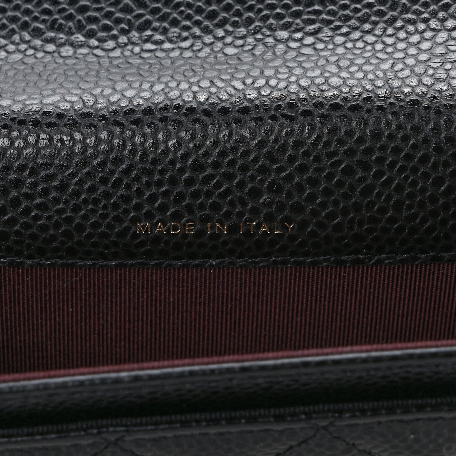 Chanel Caviar Quilted Flap Card Holder Wallet Black 7 of 8