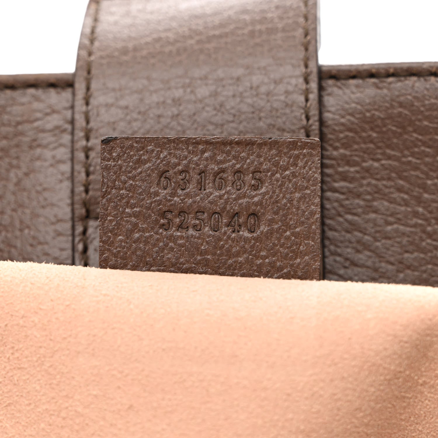 Gucci GG Supreme Monogram Textured Calfskin Web Medium Ophidia Shopping Tote Beige Ebony New Acero 7 of 13