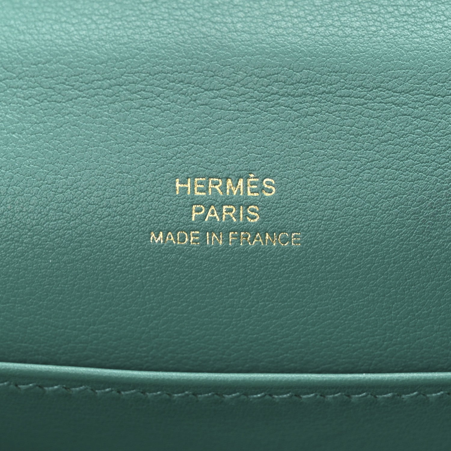 Hermes Swift Kelly Pochette Clutch Vert Verone 6 of 11