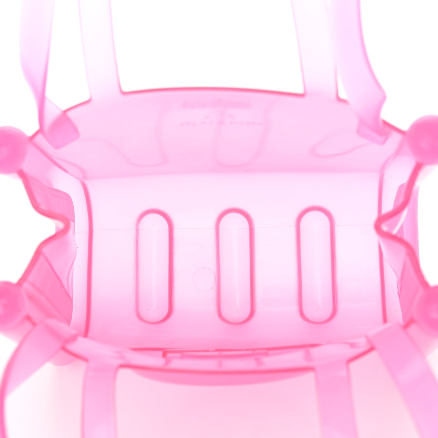 x MELISSA Jelly Small Shopping Bag Clear Pink