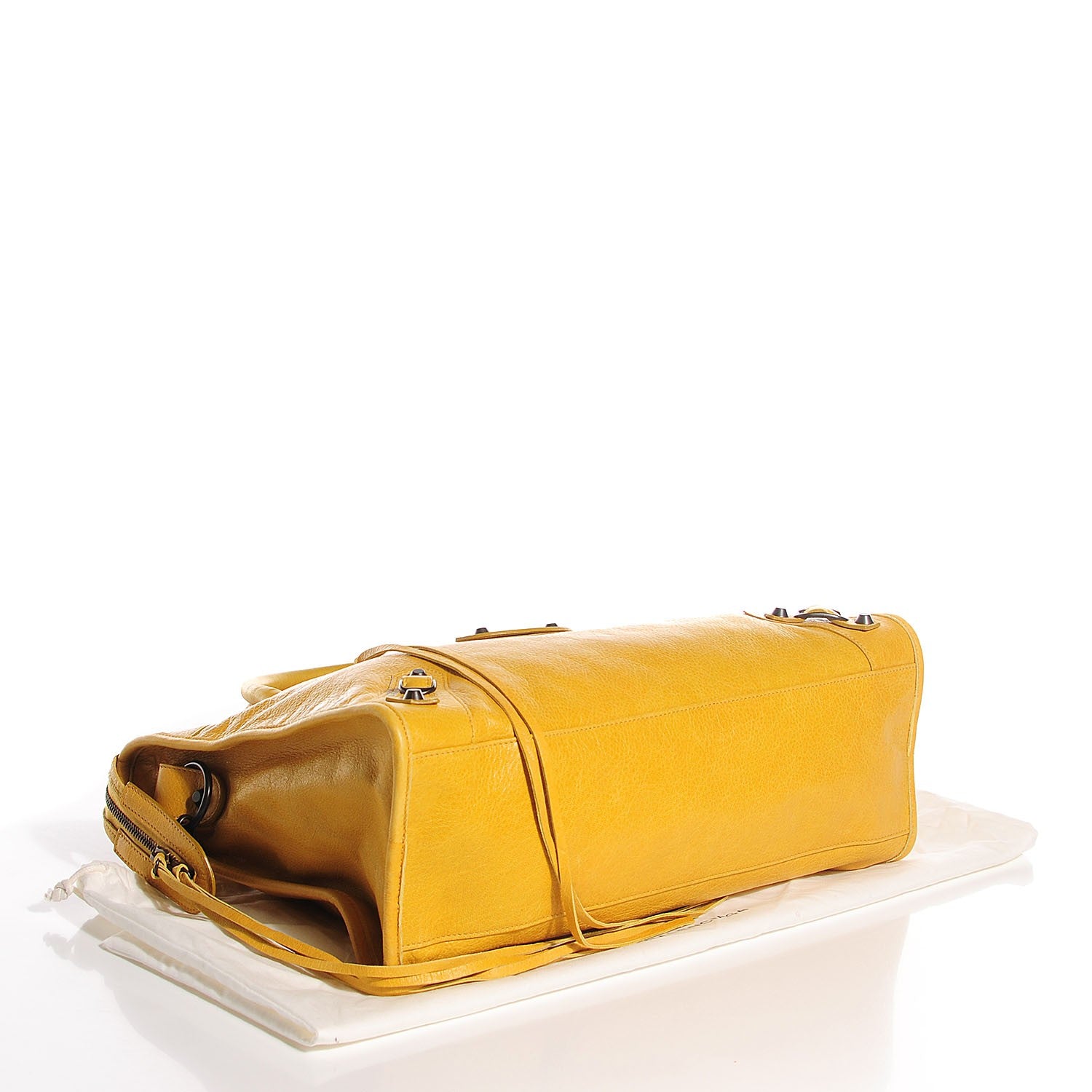 Balenciaga Agneau Classic Hardware City Moutarde 4 of 15
