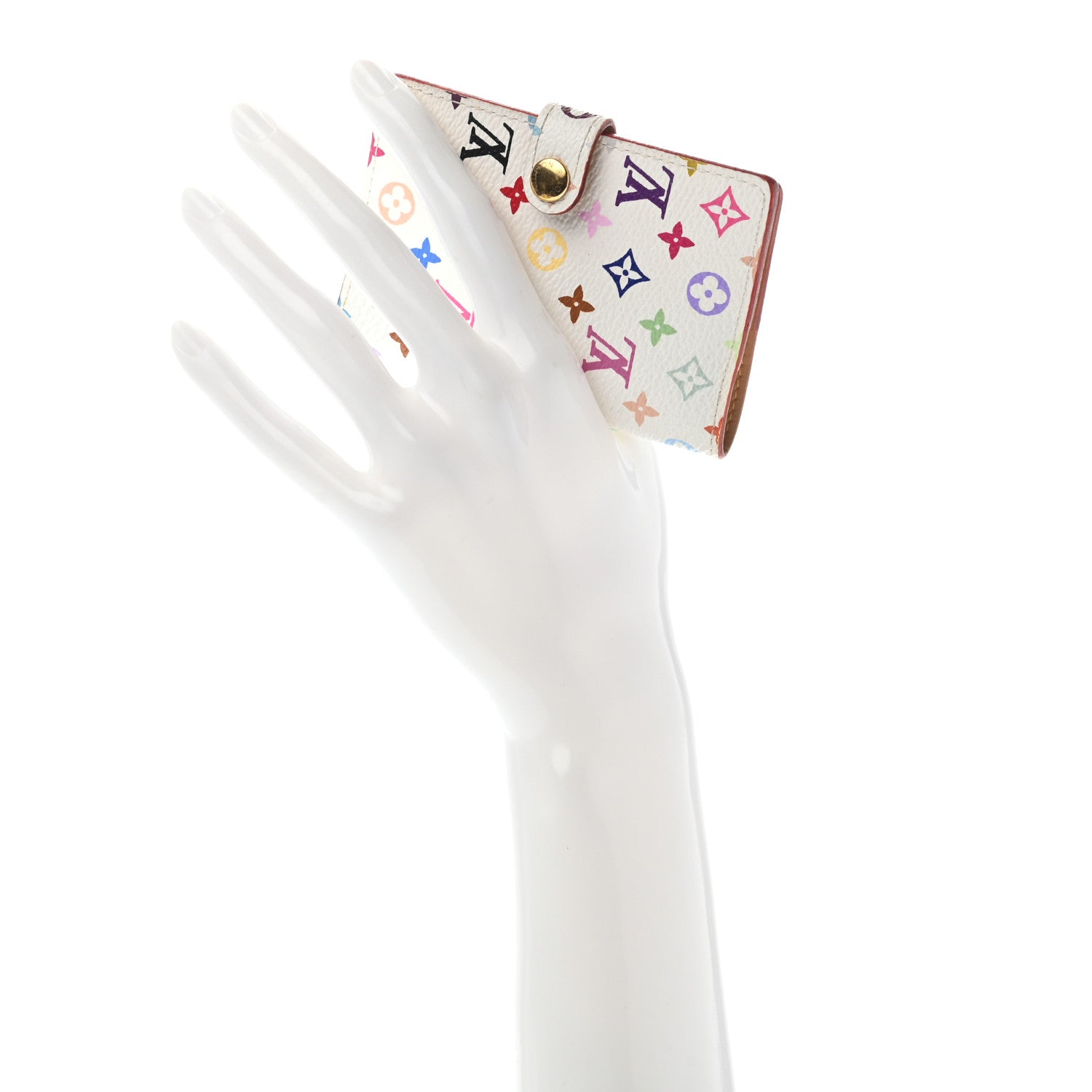 Louis Vuitton Monogram Multicolor Carnet de Bal Mini Agenda Cover White 2 of 8
