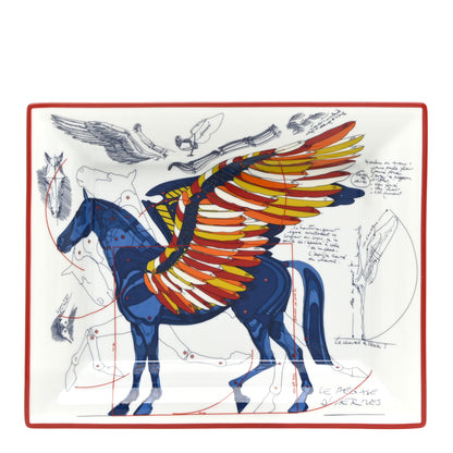 Hermes Porcelain Pegase Change Tray Anis Outremer 1 of 6