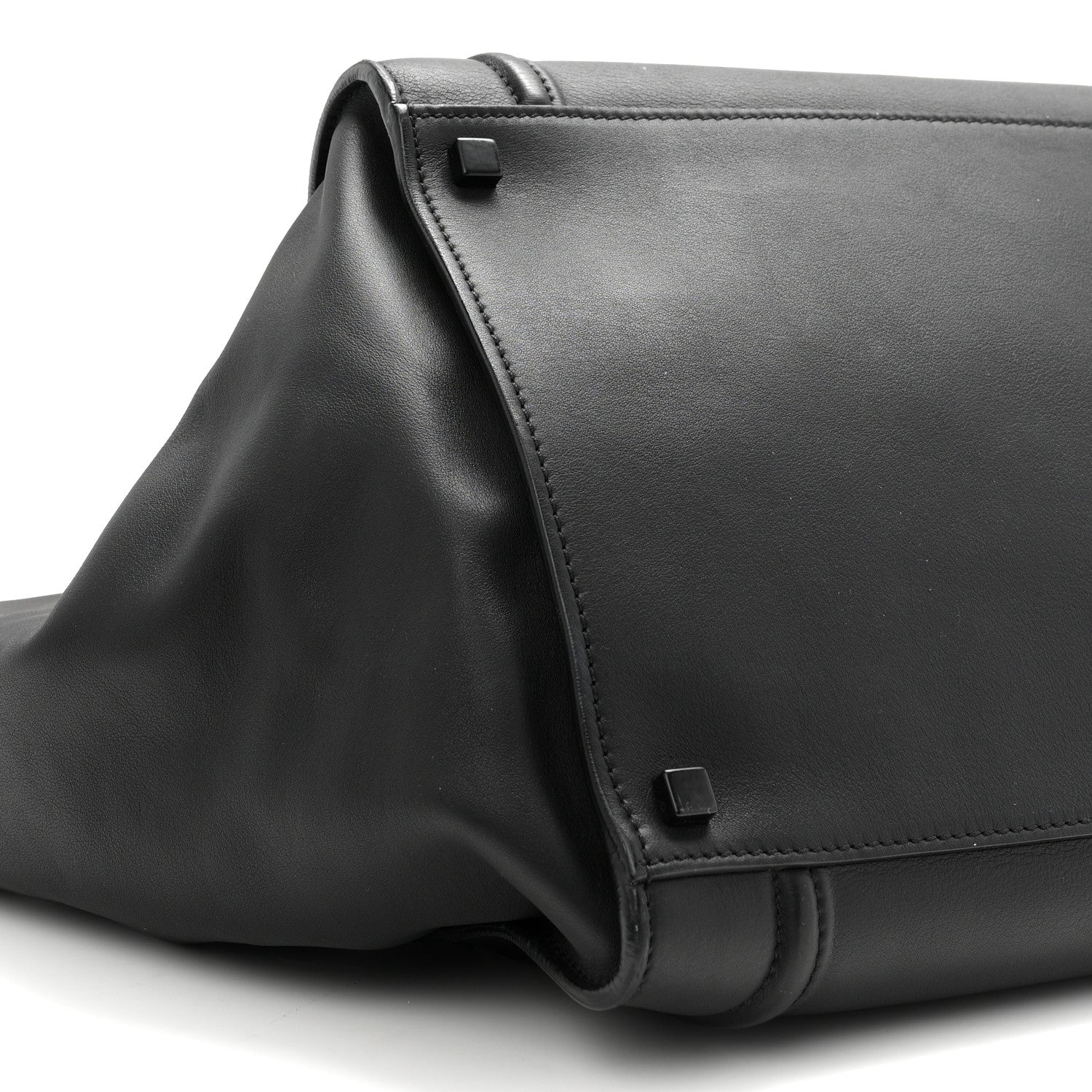 Celine Grained Calfskin Medium Phantom Luggage Black 9 of 11