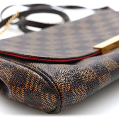 Louis Vuitton Damier Ebene Favorite MM 8 of 9