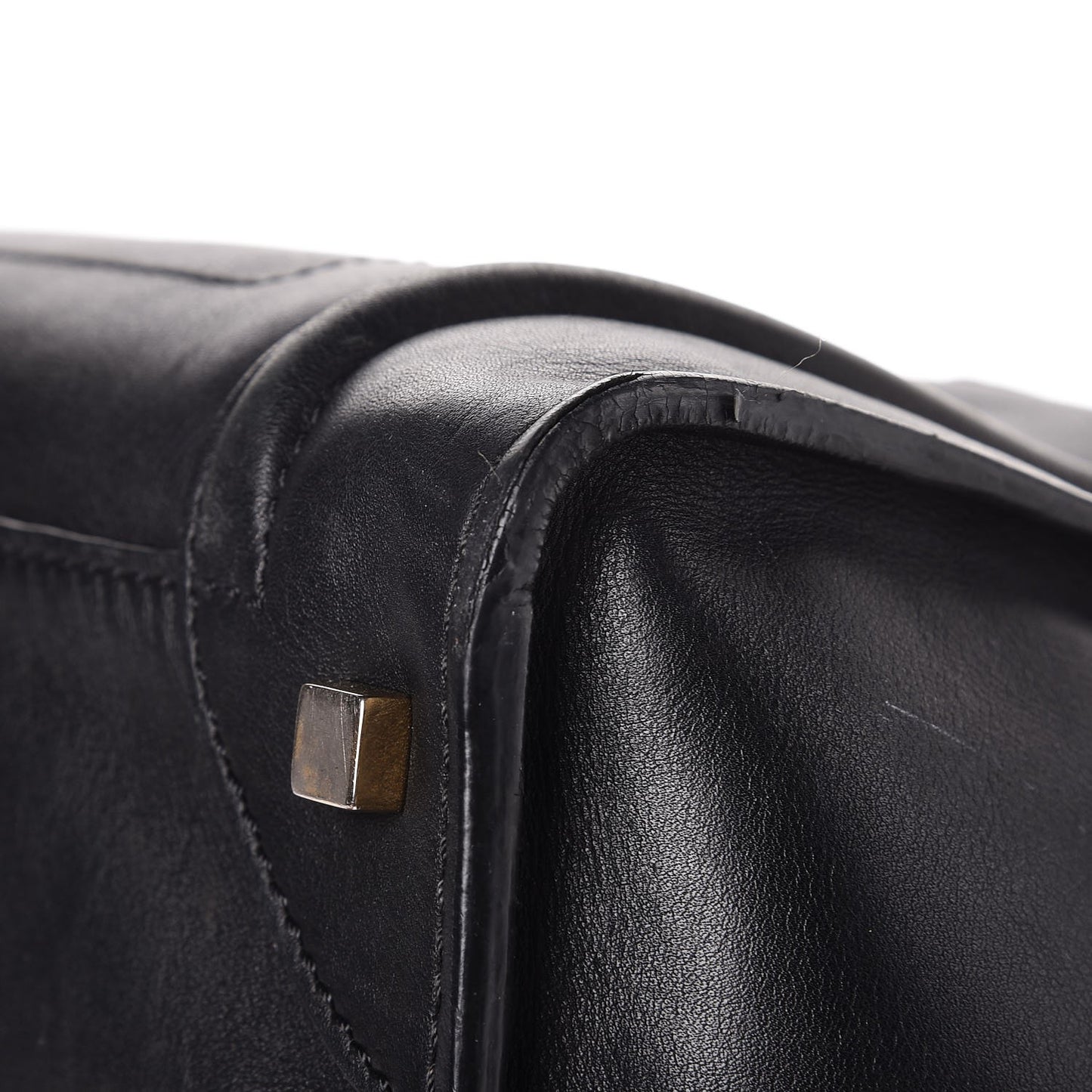 Smooth Calfskin Mini Luggage Black