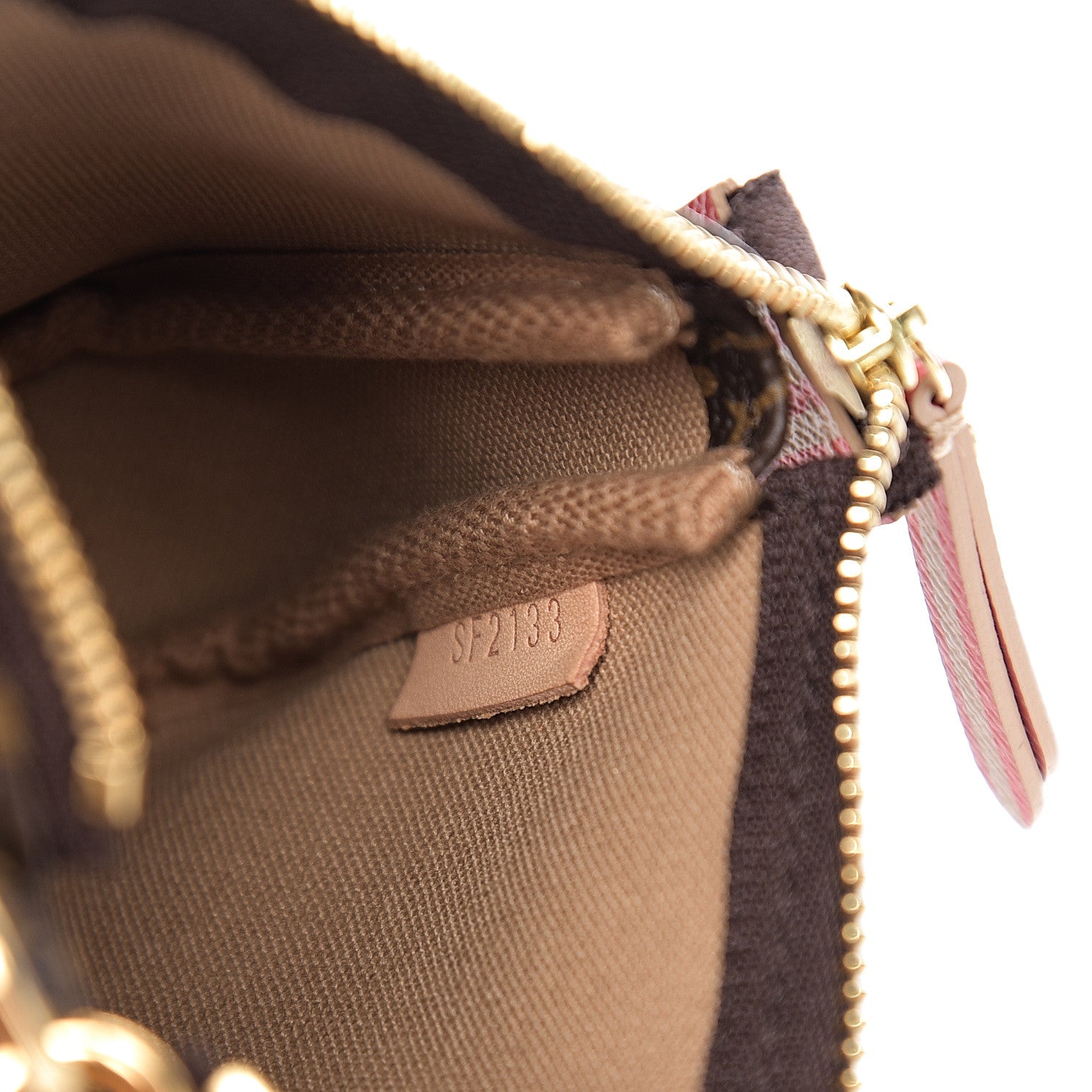 Louis Vuitton Monogram Trunks and Locks Mini Pochette Accessories 5 of 6