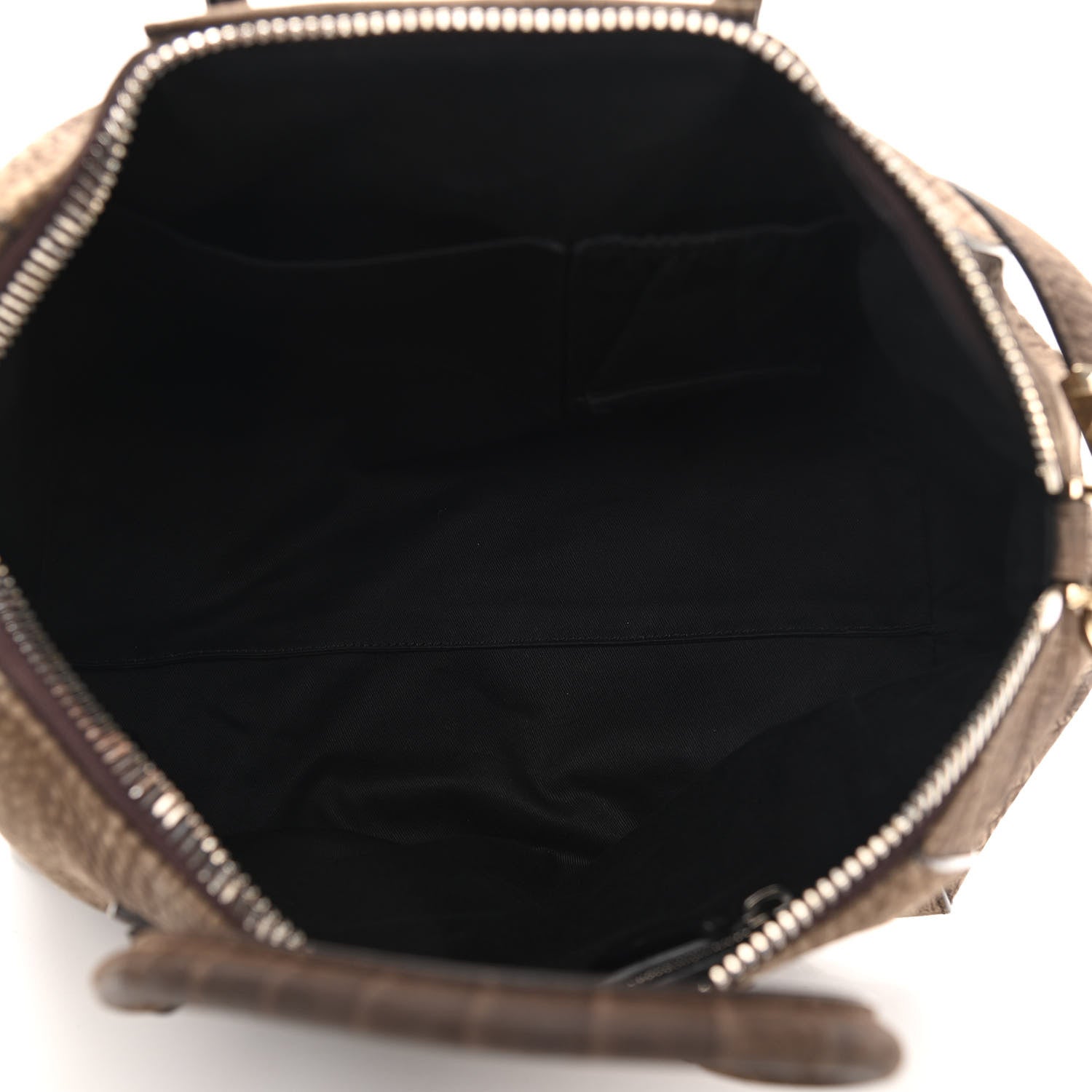 Givenchy Nubuck Crocodile Embossed Medium Antigona Brown 5 of 11