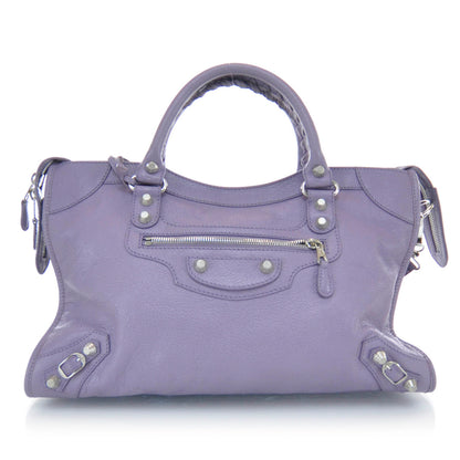Balenciaga Agneau Giant 12 Silver Hardware City Glycine 1 of 10