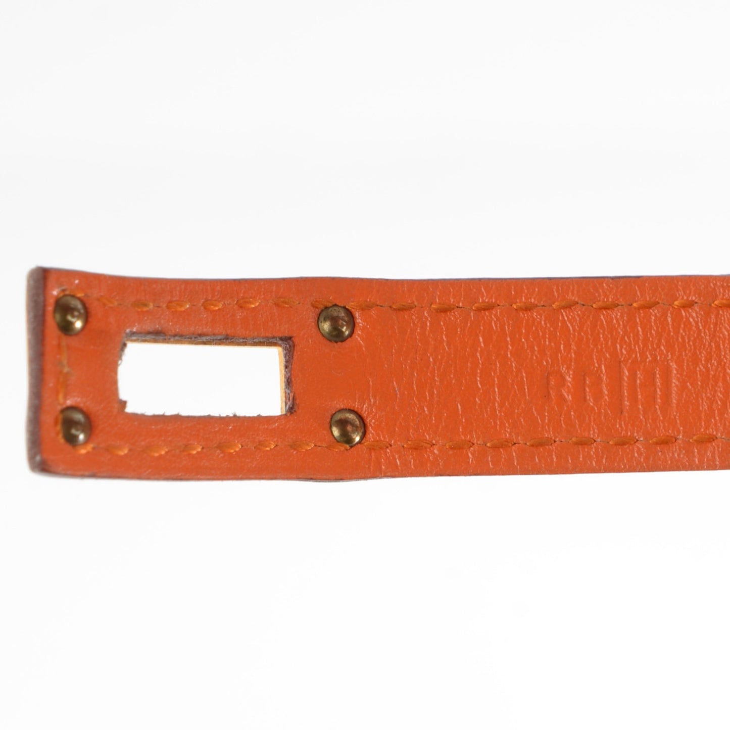 Box Kelly Double Tour Bracelet S Orange