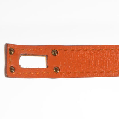 Hermes Box Kelly Double Tour Bracelet S Orange 5 of 7