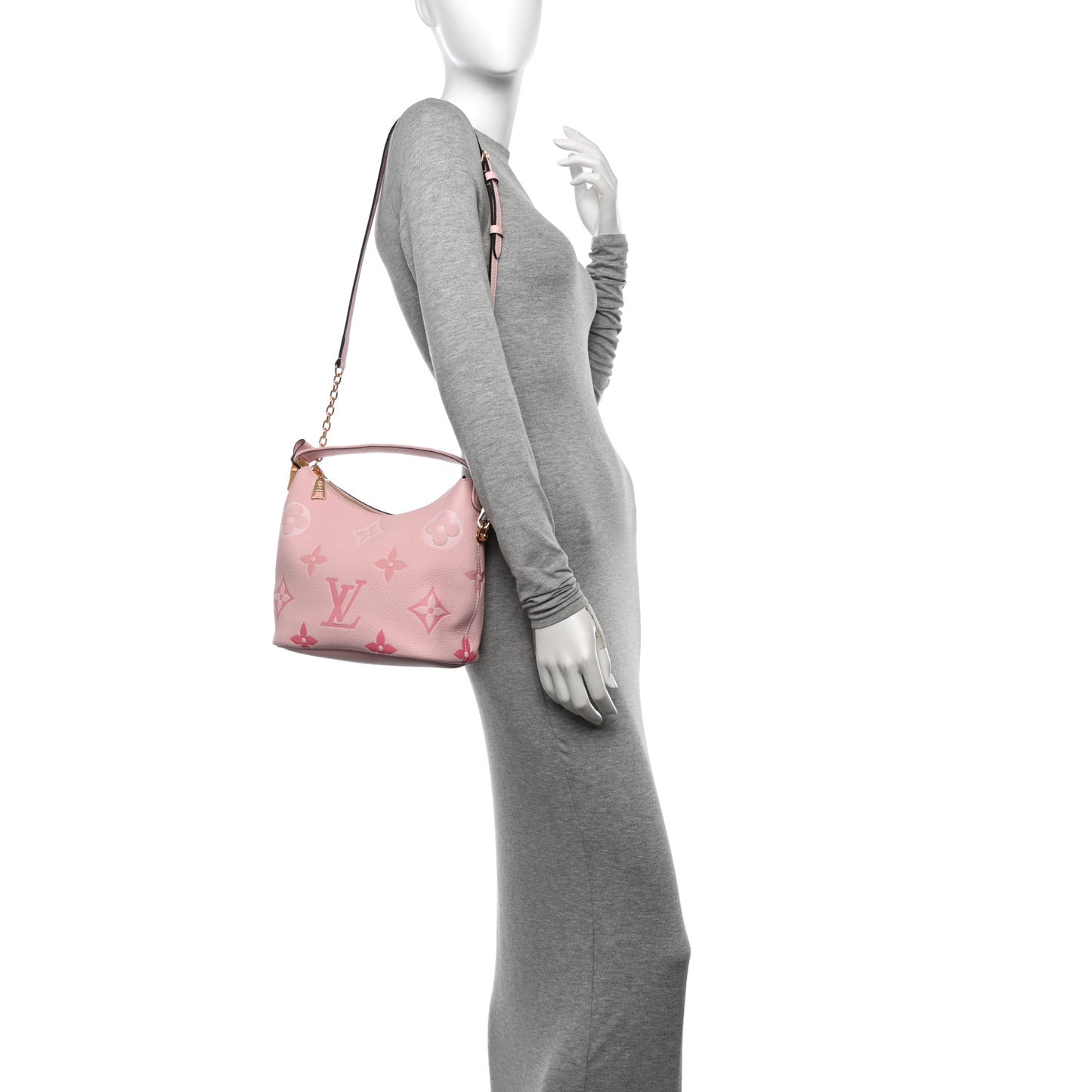 Empreinte Monogram Giant By The Pool Marshmallow Hobo PM Bouton De Rose