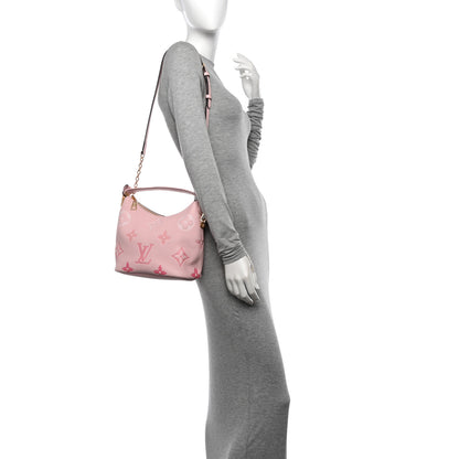 Louis Vuitton Empreinte Monogram Giant By The Pool Marshmallow Hobo PM Bouton De Rose 2 of 10