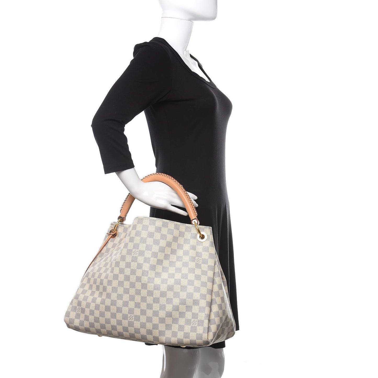 Damier Azur Artsy MM
