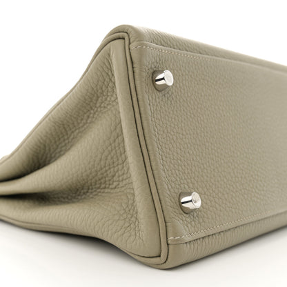 Hermes Taurillon Clemence Kelly Retourne 28 Sauge 9 of 13