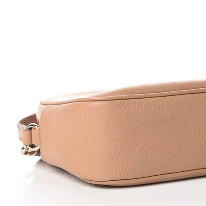 Gucci Pebbled Calfskin Small Soho Disco Bag Camelia 5 of 9