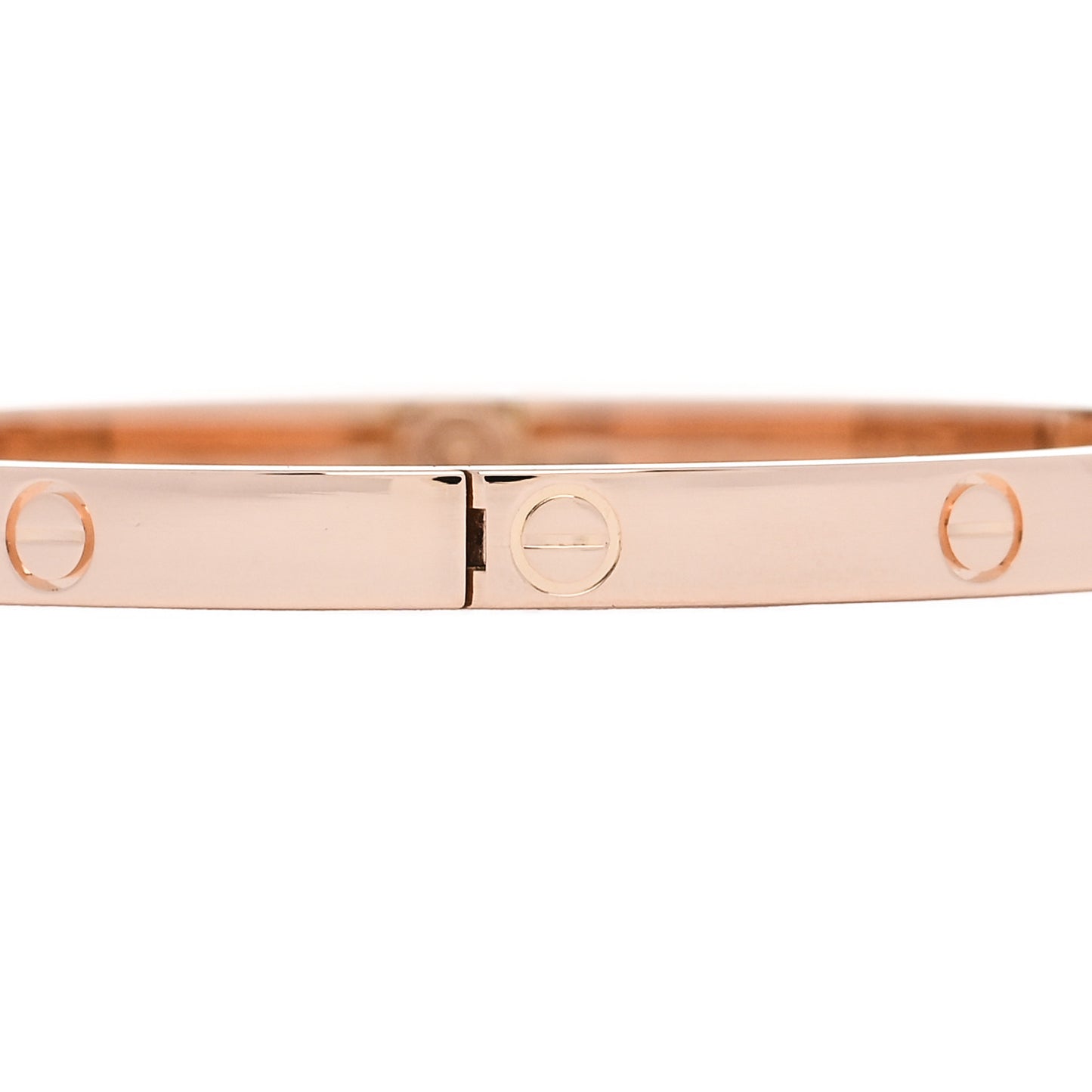 18K Pink Gold Small LOVE Bracelet 15