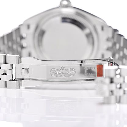 Rolex Stainless Steel 18K White Gold 28mm Oyster Perpetual Datejust Watch White 279174 6 of 8