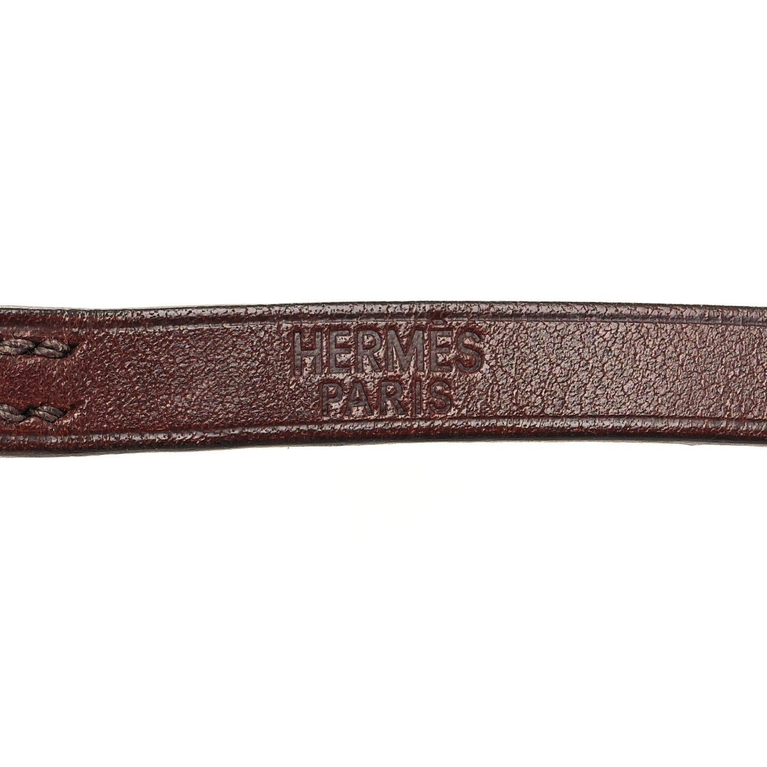 Hermes Swift Hapi 3 MM Triple Tour Bracelet Rouge H 4 of 5