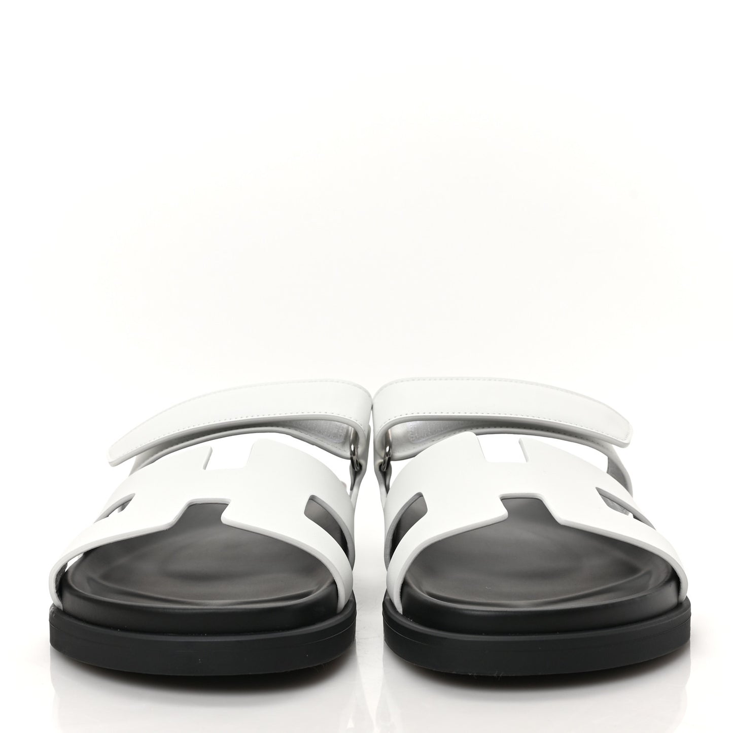 Calfskin Womens Chypre Sandals 39.5 White