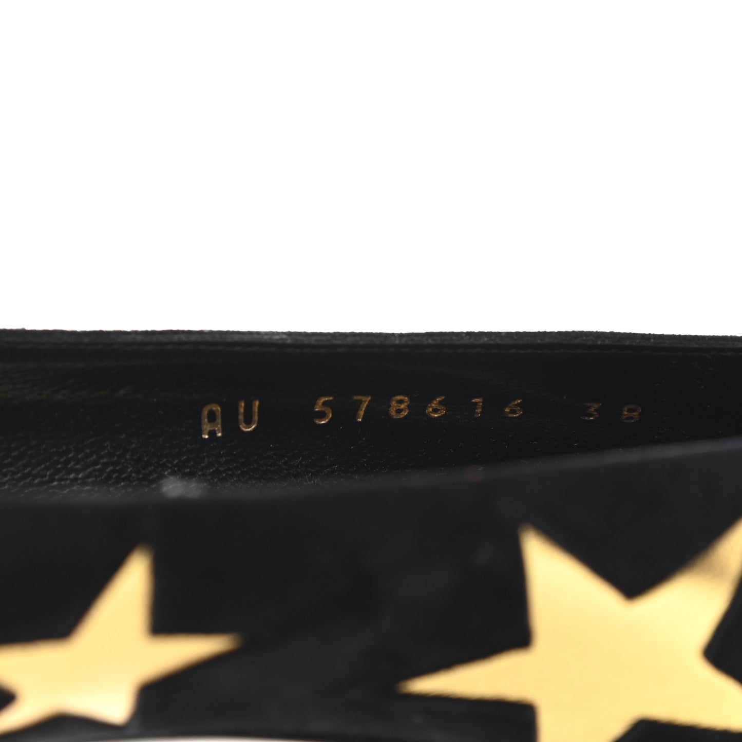 Kid Scamosciato Kiki 55 Star Pumps 38 Black Oro