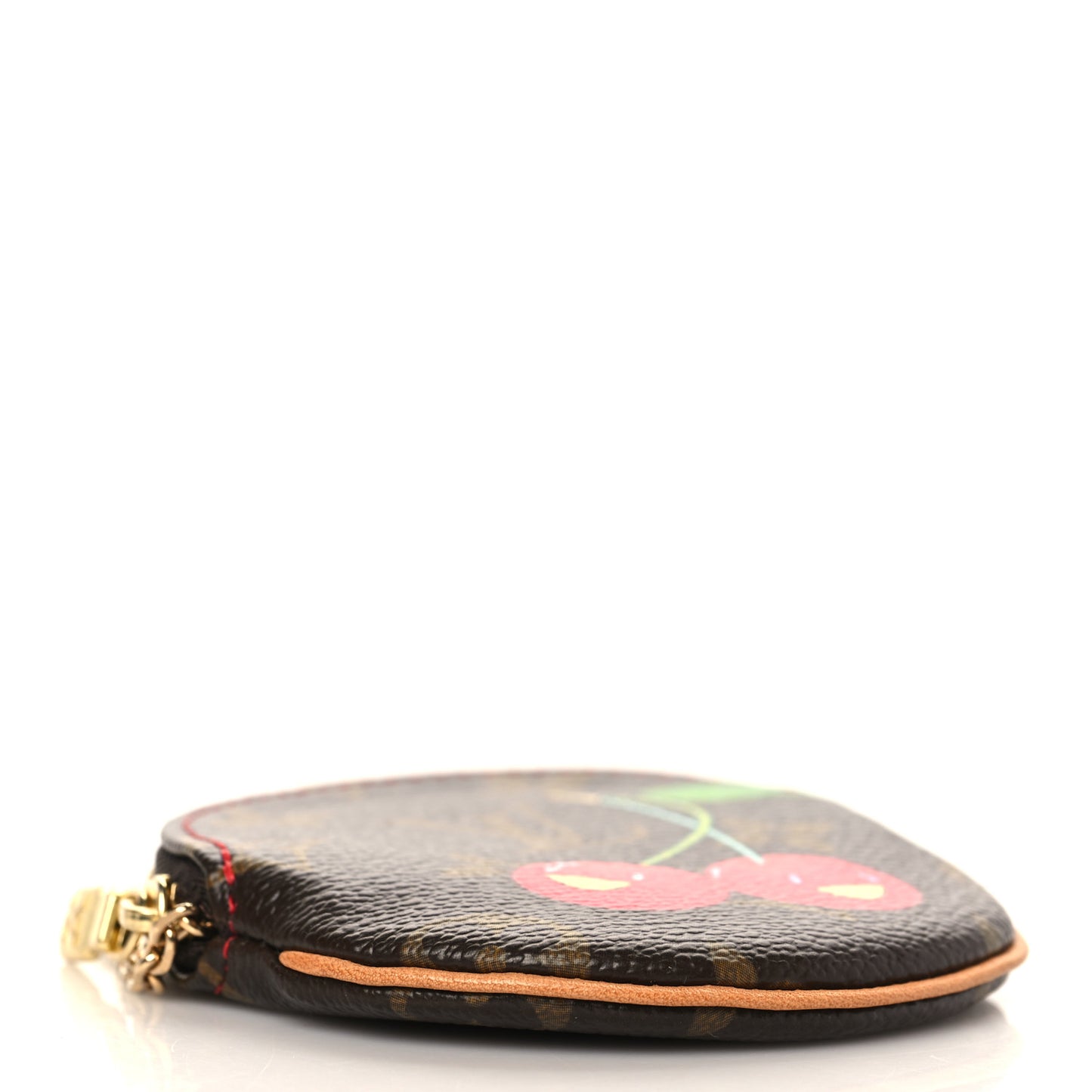 Monogram Cerises Round Coin Purse