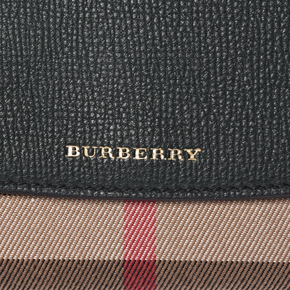 Burberry Grainy Calfskin House Check Porter Continental Wallet Dark Bottle Green 6 of 8
