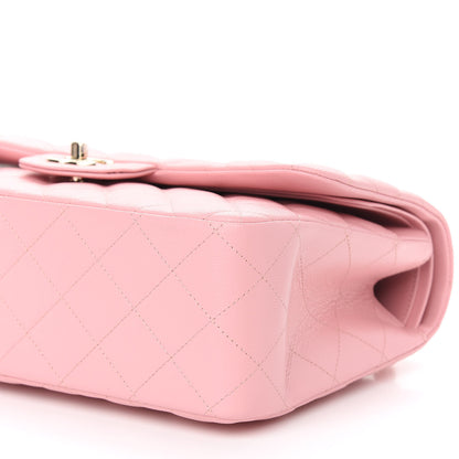 Chanel Caviar Quilted Jumbo Double Flap Pink 9 of 9