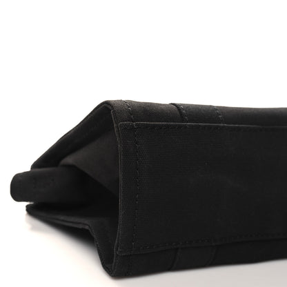 Marc Jacobs Cotton Canvas Small The Traveler Tote Bag Black 8 of 9