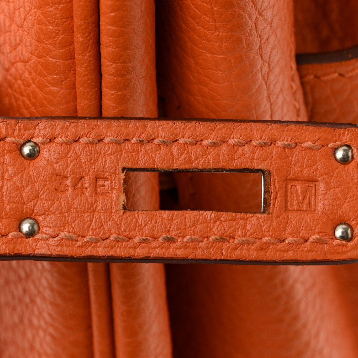 Hermes Togo Birkin 35 Orange 7 of 17