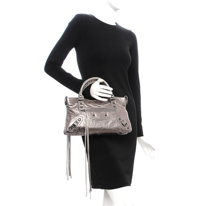 Balenciaga Agneau Classic Hardware First Pewter 2 of 7