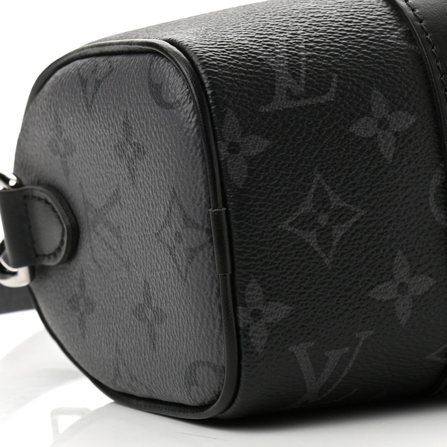 Reverse Monogram Eclipse Keepall XS Black