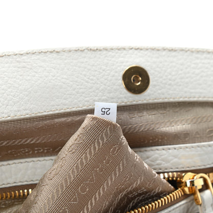 Prada Jacquard Logo Satchel Talco 6 of 11
