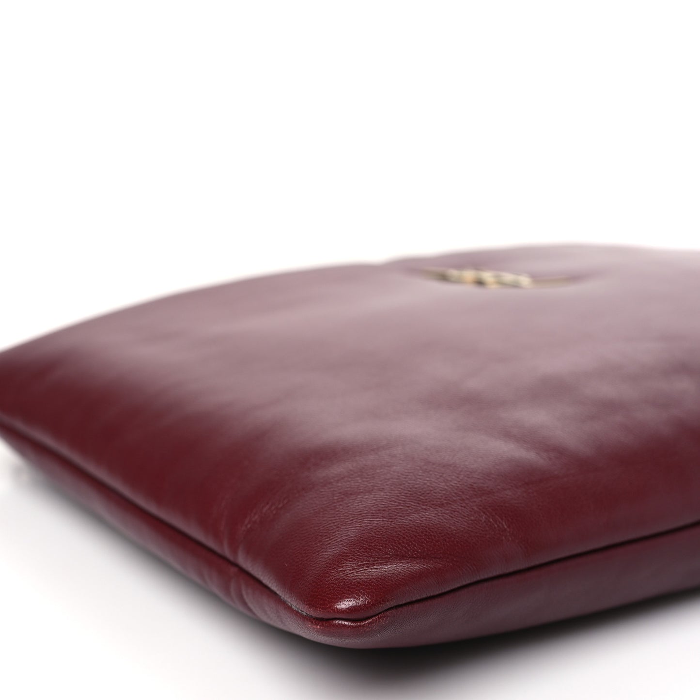 Lambskin Small Calypso Pouch Rouge Merlot