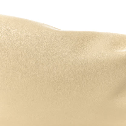 Celine Supple Calfskin Large Romy Shoulder Bag Rice 7 of 9