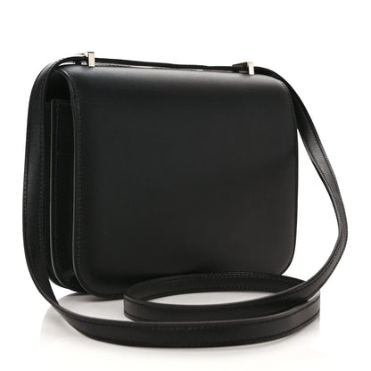 Hermes Veau Monsieur Lizard Constance 18 Black Ombre 3 of 10