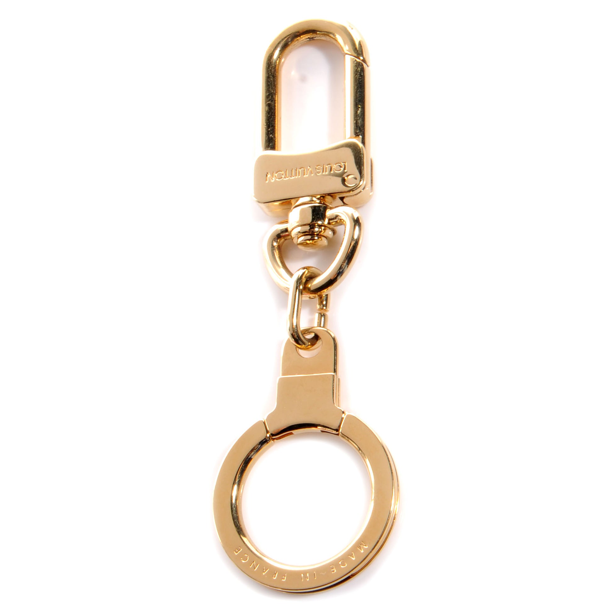 Louis Vuitton Pochette Extender Key Ring Gold 1 of 4