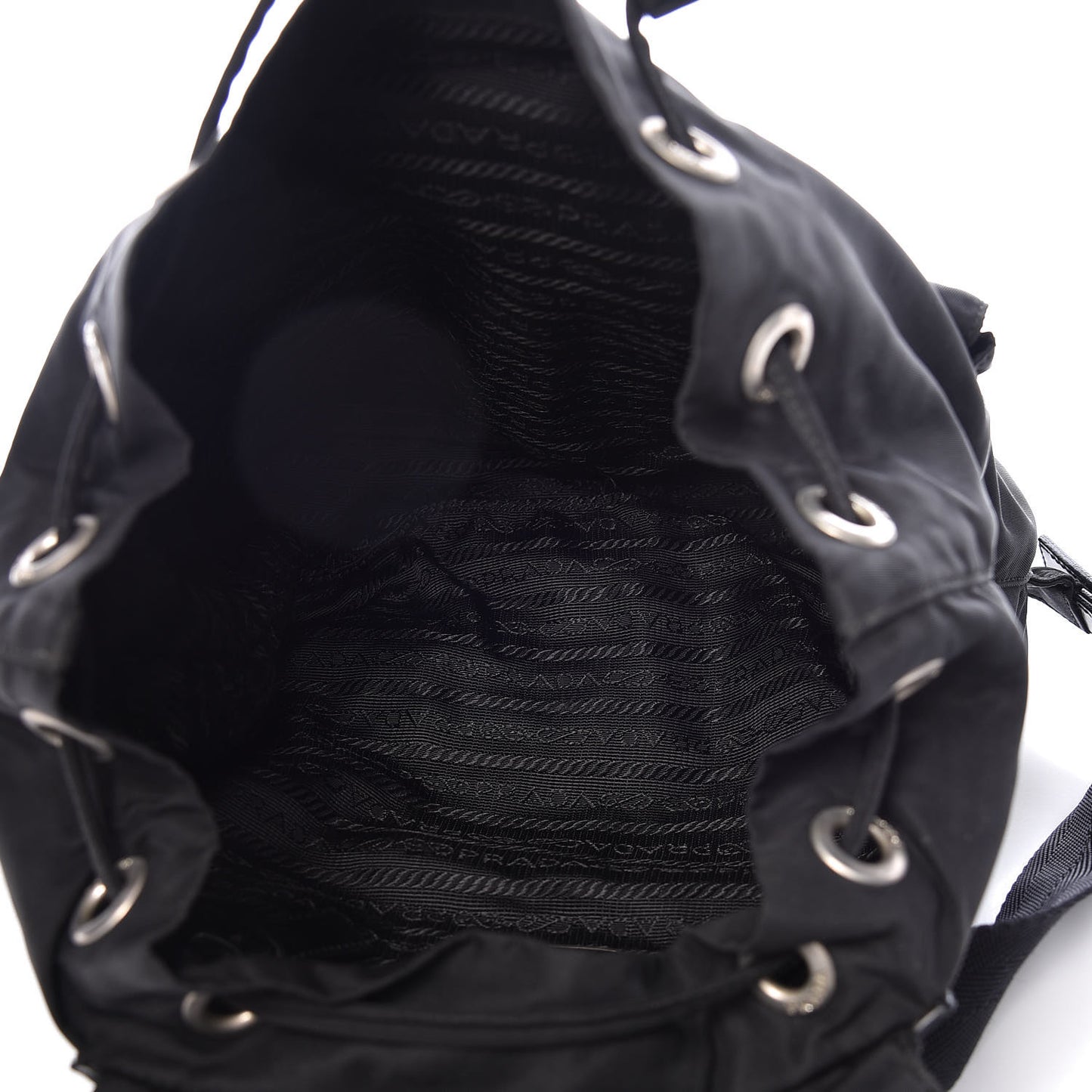 Tessuto Nylon Vela Small Backpack Black