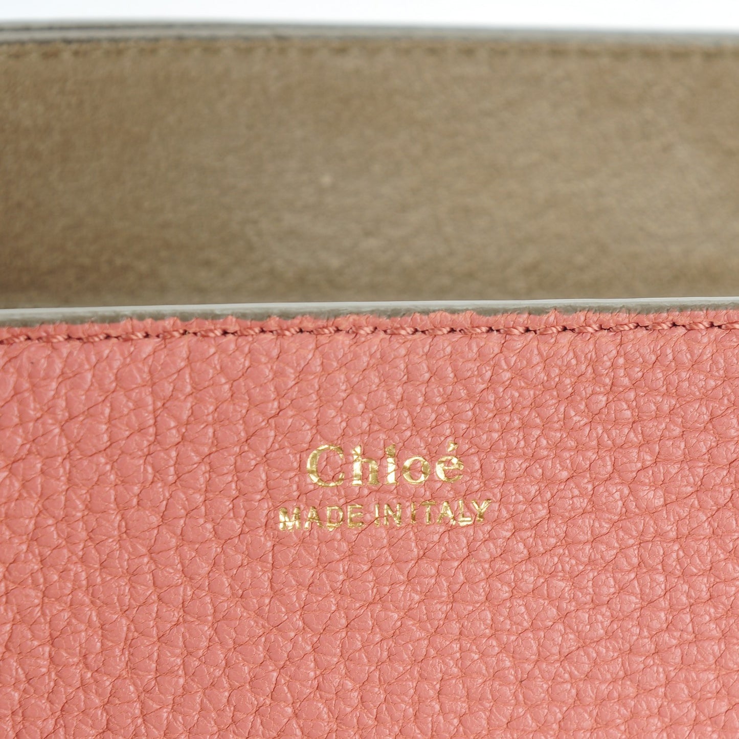 Grained Lambskin Drew Shoulder Bag Misty Rose