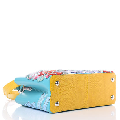 Louis Vuitton Calfskin Lizard Artycapucines Tschabalala Self PM Multicolor 5 of 17