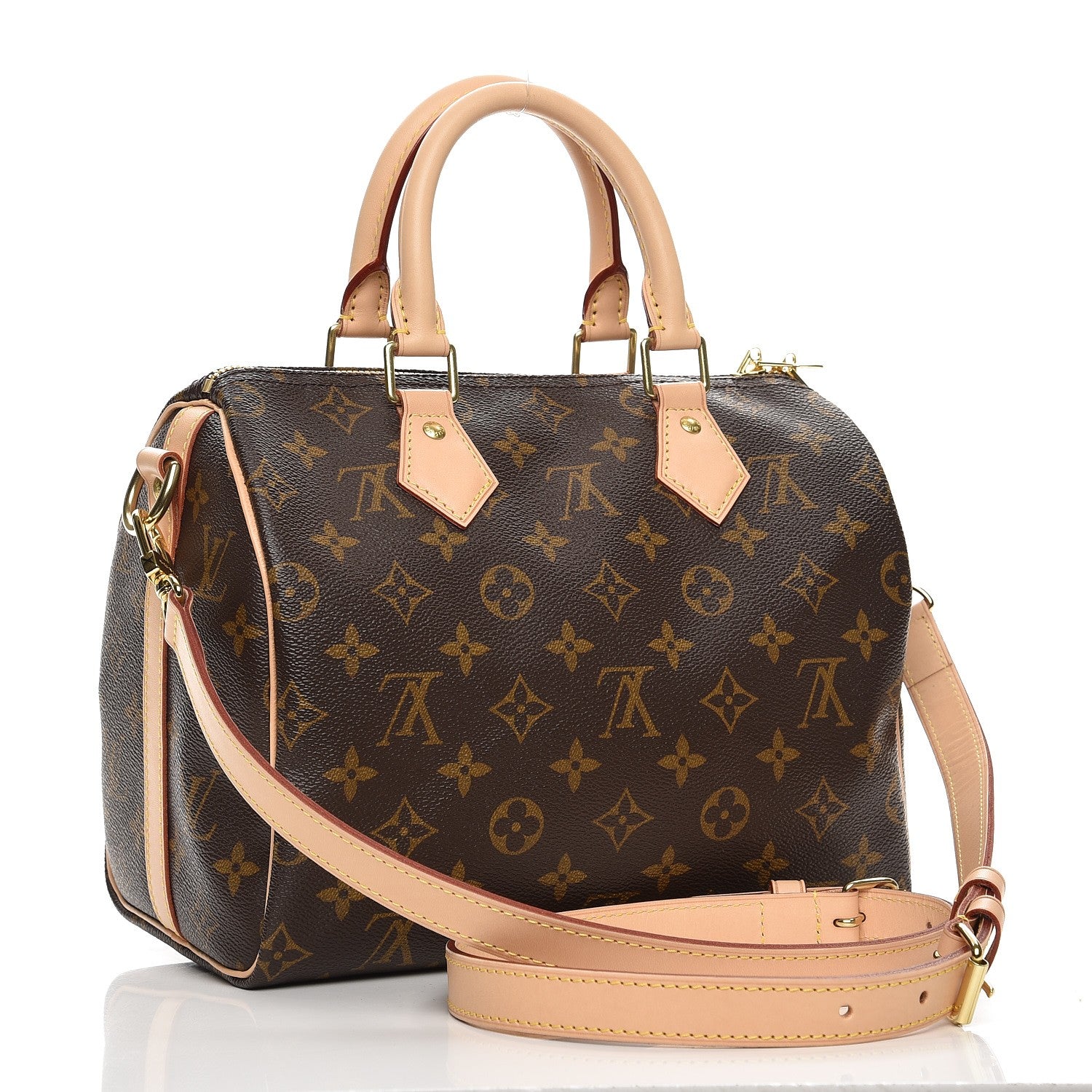 Louis Vuitton Monogram Speedy Bandouliere 25 4 of 9